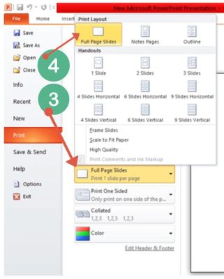 how to print slides on one page and the impact of technology on traditional printing methods